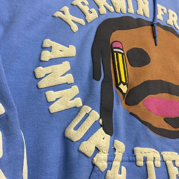 Cactus Plant Flea Market CPFM x Kerwin Frost Baby Blue Hoodie Men's Size Large - Picture 4 of 10